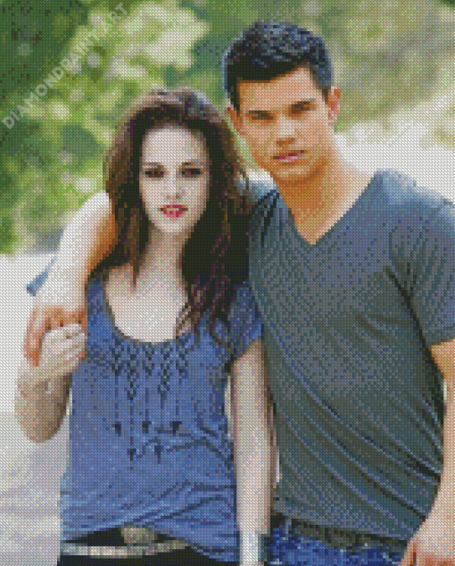 Jacob Black And Bella Swan Diamond Painting