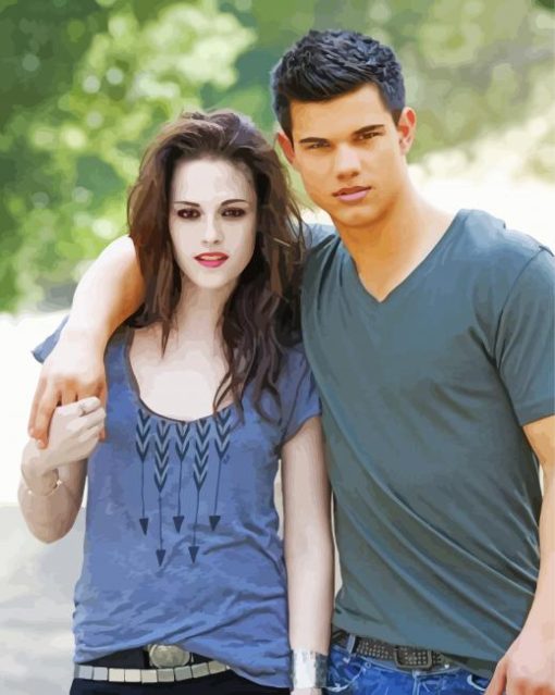 Jacob Black And Bella Swan Diamond Painting