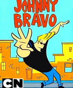 Johnny Bravo Animation Diamond Painting