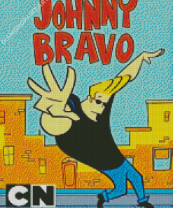 Johnny Bravo Animation Diamond Painting