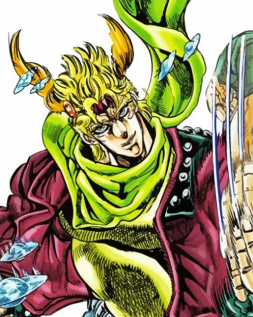 Jojo Caesar Manga Anime Diamond Painting