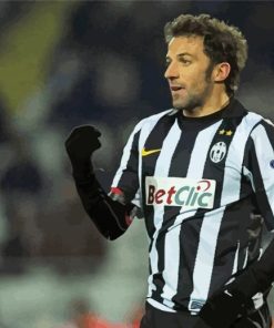 Juventus Player Alessandro Del Piero 5D Diamond Painting