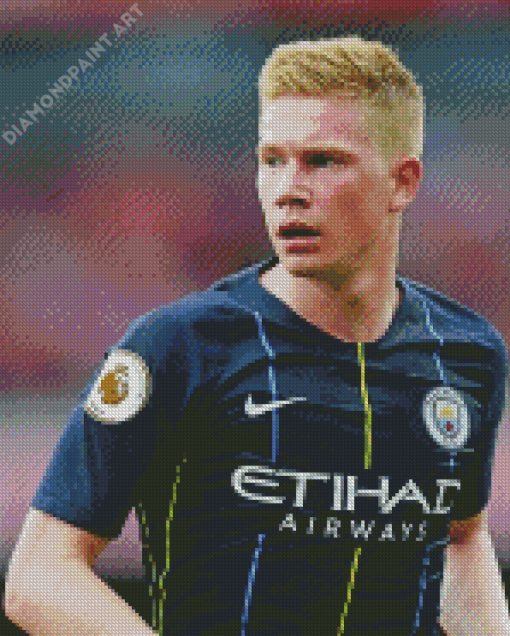 Kevin De Bruyne Footballer Diamond Painting