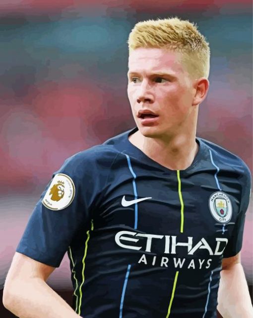 Kevin De Bruyne Footballer Diamond Painting