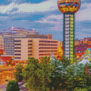 Knoxville Sunsphere Diamond Painting