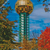 Knoxville Sunsphere Building Diamond Painting