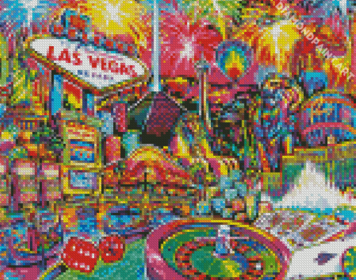 Las Vegas Travel Diamond Painting