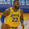 Lebron James Los Angeles Lakers 5D Diamond Painting