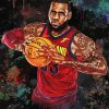 Lebron James Art 5D Diamond Painting