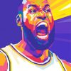 Lebron James Pop Art 5D Diamond Painting