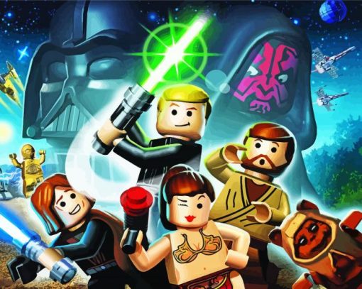 Lego Star Wars Game Characters Diamond Painting