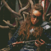 Lexa Actress Diamond Painting