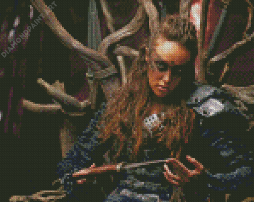 Lexa Actress Diamond Painting