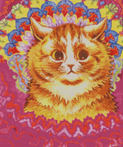 Louis Wain Cat Diamond painting