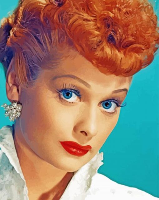 Lucille Ball 5D Diamond Painting