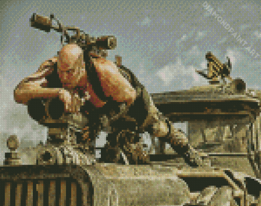 Mad Max Character Diamond Painting