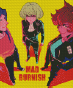 Mad Burnish Anime Diamond Painting