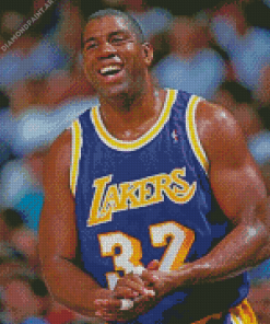 Magic Johnson Diamond painting