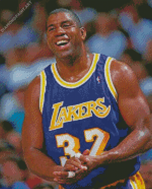 Magic Johnson Diamond painting