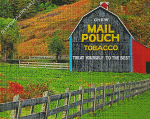 Mail Pouch Barn Diamond Painting