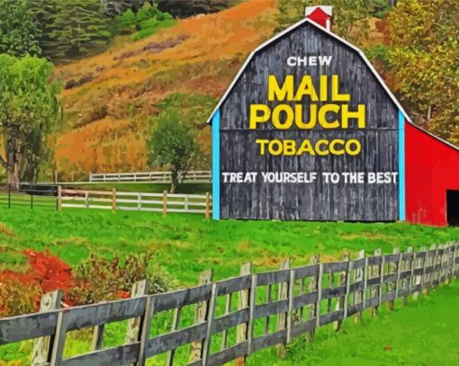 Mail Pouch Barn Diamond Painting