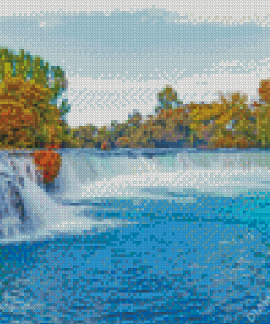 Manavgat Waterfalls Diamond Painting