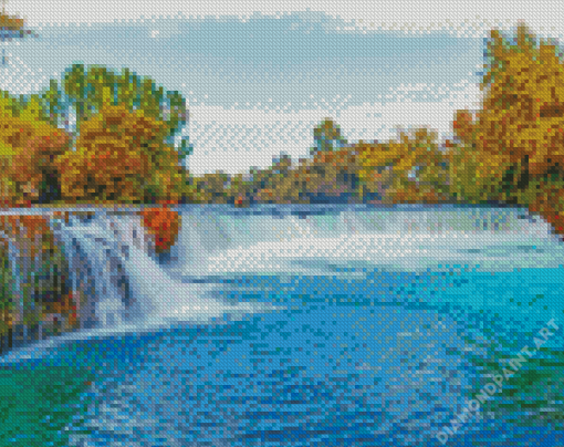 Manavgat Waterfalls Diamond Painting