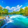 Manavgat Waterfall Antalya Diamond Painting