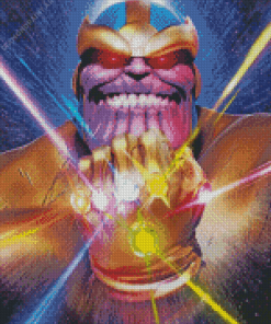 Marvel Thanos Infinity Gauntlet Diamond Painting