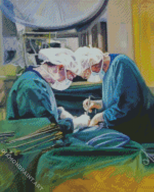 Medicine Surgery Art Diamond Painting