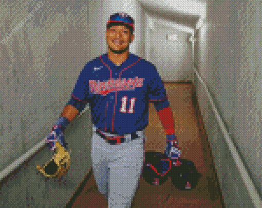 Minnesota Twins Player Diamond painting