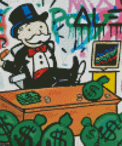 Monopoly Art Diamond Painting