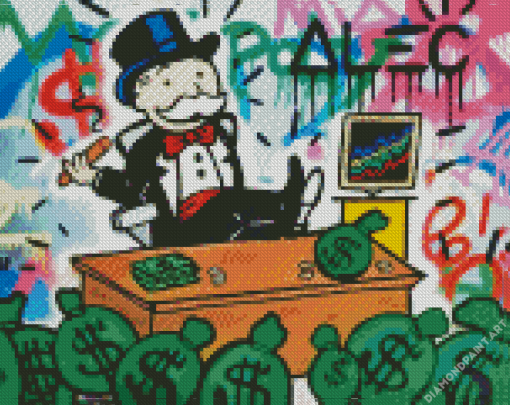 Monopoly Art Diamond Painting