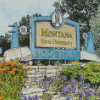 Montana State University Art 5D Diamond Painting