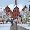 Montana State University In Winter 5D Diamond Painting