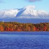 Mount Katahdin By Lake Diamond Painting