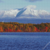 Mount Katahdin By Lake Diamond Painting