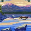 Mount Katahdin Poster Diamond Painting