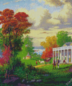 Mount Vernon Diamond Painting