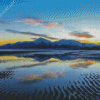 Mourne Mountains Sunset Landscape Diamond Painting