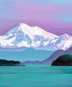 Mt Baker Art Diamond Painting