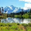 Mt Baker Lake Diamond Painting