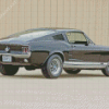 Mustang Car 1967 Engine Diamond Painting