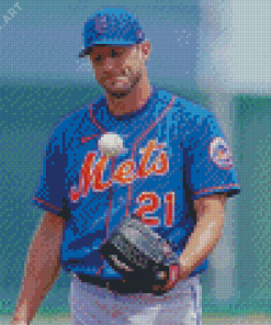 New York Mets Player Diamond Painting