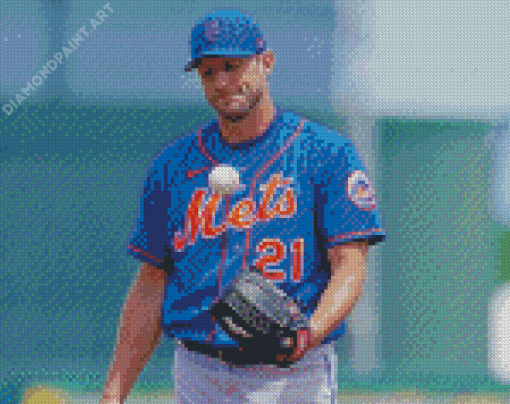 New York Mets Player Diamond Painting