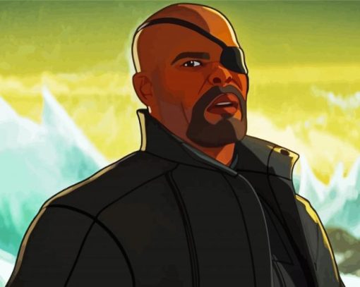 Nick Fury Art Diamond Painting