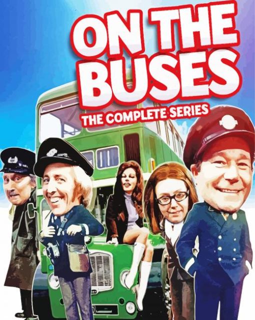 On The Buses Serie Poster Diamond Painting