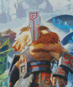 Online Game Dota Diamond Painting