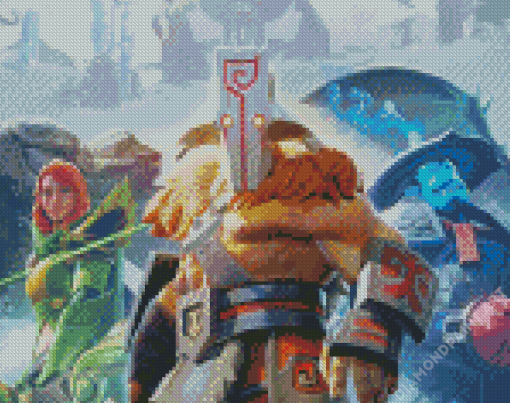 Online Game Dota Diamond Painting