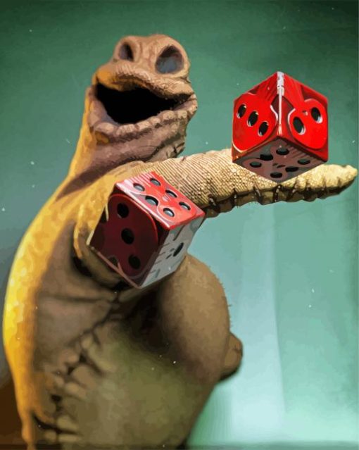 Oogie Boogie With Dice Diamond Painting